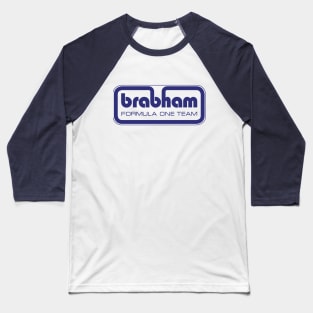 Brabham Formula One Team logo 1973/4 - brabham blue print Baseball T-Shirt